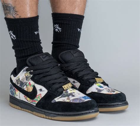 supreme x dunk low rammellzee